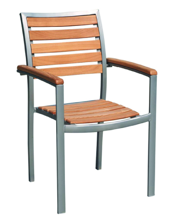 Ash Wood Aluminium Chair JL-165