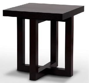 Bella wooden square table