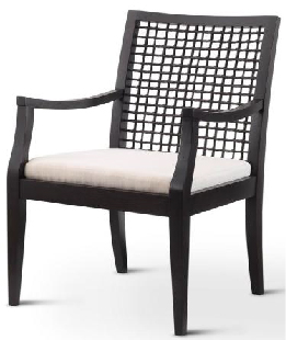 Cairo dining arm chair