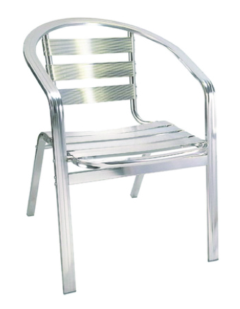 Flat Tube Aluminium Chair FT7082