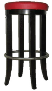 Native hotel barstool
