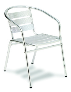 Round Tube Aluminium Chair AC7082