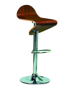 S-Shape Wood hotel stool