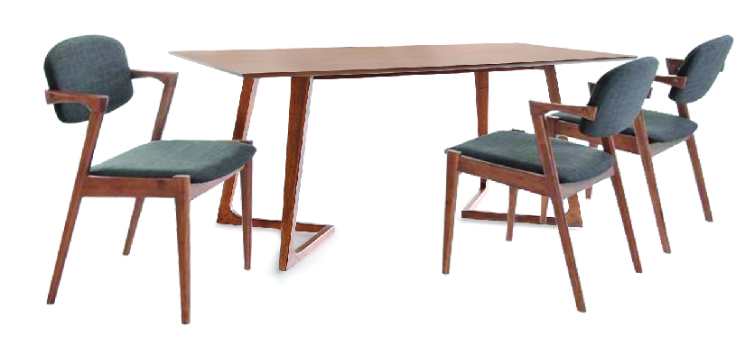 T1076 table I DC348 chair