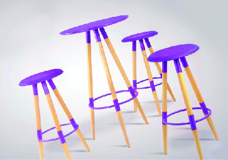 Tripod pp chair