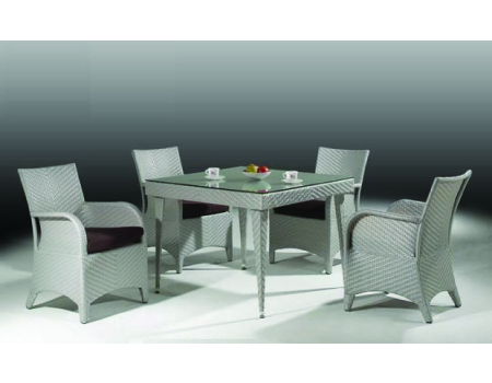 A 3113 out door chair & B 4108 outdoor table