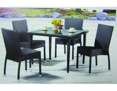 AL061 outdoor chair & ALT063 outdoor table