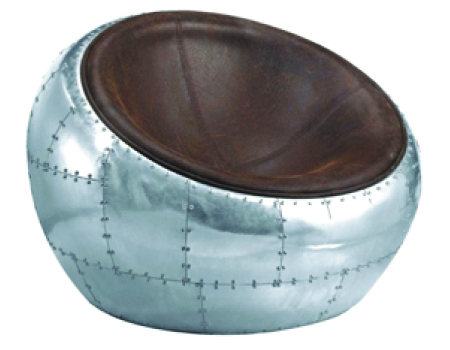 Aluminium Scoop Chair