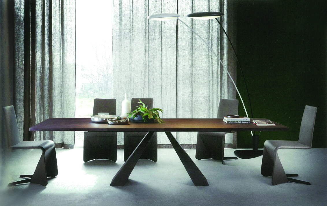 C 4807 dining chair, B 4806 dining table