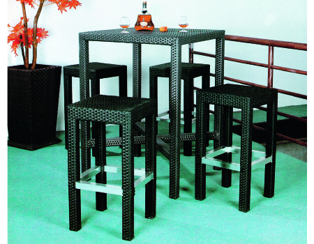 KYS-2081C outdoor bar stool and KYS-2081T outdoor bar table