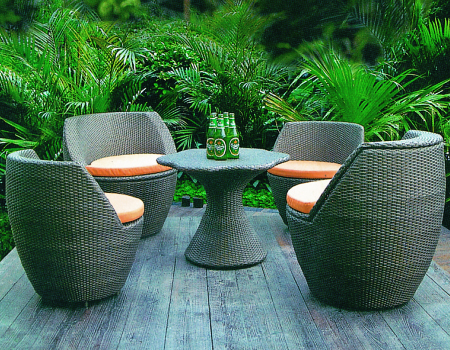 KYS-6366C outdoor chair and KYS-6366T outdoor table