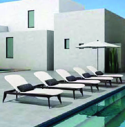 Migratory Bird Sun Lounger Outdoor day bed