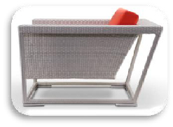 armenia outdoor sofa -side