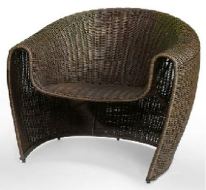 milan outdoor patio chair
